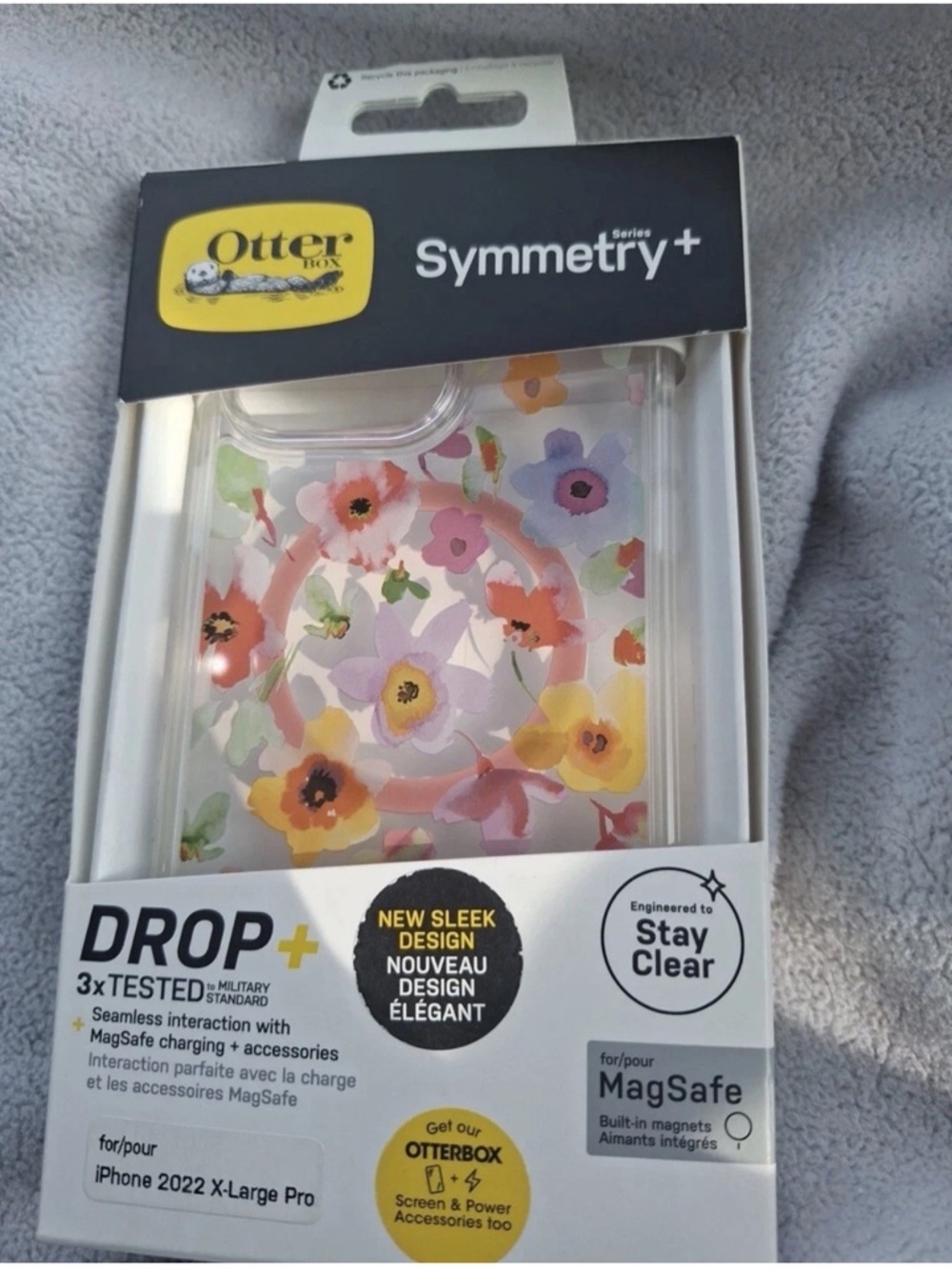 OtterBox Symmetry+ Floral Clear Multi-Color Phone Case for iPhone